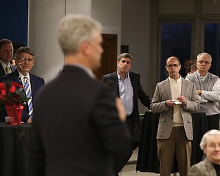Governors Office Dude at the grand opening of the new Youngstown Business Incubator building, Monday, Dec. 11, 2017, in Youngstown...(Nikos Frazier | The Vindicator)