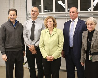 at the grand opening of the new Youngstown Business Incubator building, Monday, Dec. 11, 2017, in Youngstown...(Nikos Frazier | The Vindicator)