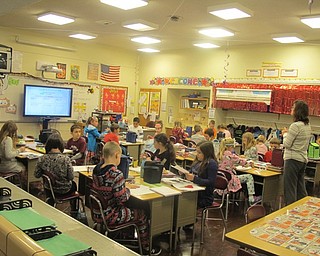 Neighbors | Zack Shively.Students in Mrs. Soles class relaxed in pajamas during Stadium Drive Elementary School's Red Ribbon Week. The school spent the week talking about living a smart, drug-free life.