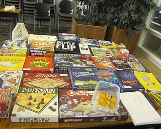 Neighbors | Zack Shively.The Austintown library held a game day on Nov. 25 in their large meeting room. The library provided a wide array of games, including the board games shown.