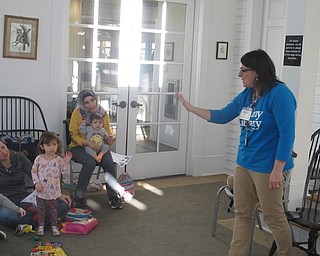 Neighbors | Zack Shively.Steed and the families sang "The Wheels on the Bus" during the ASL Baby Brilliant event. They sang multiple songs, had a story time and play time, like other Baby Brilliant events throughout the PLYMC; however, they also learned a little ASL during the lesson as well.