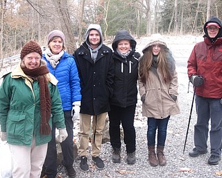 Neighbors | Zack Shively.The Ford Nature Center naturalist Marilyn Williams ended "Joy to the Birds" with a small hike along the East Cohasset Hike and Bike Trail.