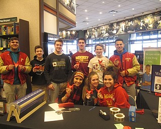 Neighbors | Zack Shively.Cardinal Mooney students volunteered their time at Barnes and Noble to raise money for Akron Children's Hospital of the Mahoning Valley on Dec. 9 and 10.