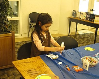 Neighbors | Zack Shively.The children played games and made a craft at the Austintown library on Jan. 9 after the story time. The craft the children made resembled a mug of hot chocolate.