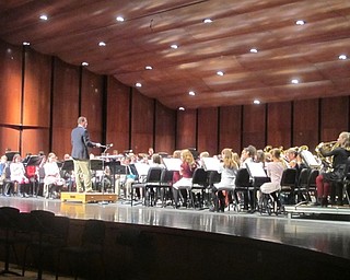 Neighbors | Zack Shively.Boardman fifth and seventh grade bands performed on Jan. 10 at the Boardman Performing Arts Center. Pictured, the fifth grade concert band played Michael Sweeney's "Turbo Rock."