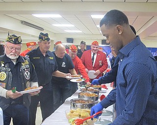 Neighbors | Zack Shively.Students at Austintown Fitch organized a spaghetti dinner on Dec. 5 for veterans who fought in Vietnam. The students created the dinner as a part of their Senior Service Project that all seniors do at the school.