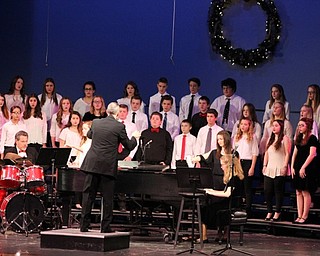 Neighbors | Abby Slanker.Under the direction of Tom Scurich, Canfield Village Middle School’s eighth-grade choir performed several selections during the school’s annual winter choir concert on Dec. 5.
