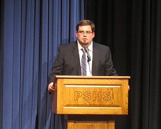Neighbors | Zack Shively.Jeff Penny directed Poland Middle School's fifth and sixth grade bands on Dec. 12. Together, the bands played seven songs.