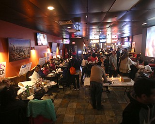 Community members write letters to Al Adi and Rebecca Adducci, Director of the Detroit ICE Field Office, Monday, Jan. 22, 2018, at Downtown Circle in Youngstown...(Nikos Frazier | The Vindicator)