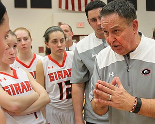 William D. Lewis The Vindicator Girard girls coach Andy Saxon logged his 400th career win against Lakeside 1-22-18  at Girard.