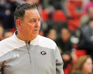 William D. Lewis The Vindicator Girard girls coach Andy Saxon logged his 400th career win against Lakeside 1-22-18  at Girard.