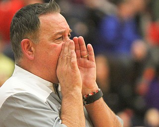 William D. Lewis The Vindicator Girard girls coach Andy Saxon logged his 400th career win against Lakeside 1-22-18  at Girard.