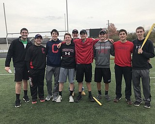 Neighbors | Submitted.Team Ieraci was crowned champs of the Kathleen Dundee Memorial Wiffle Ball Tournament organized by Canfield High School seniors Angelo Petracci and Anthony Pacifico as their National Honor Society senior service project on Nov. 4. Pictured are, from left, Joey Dundee, Petracci, Drew Havrilla, Richie Juliano, Rob Dundee, Paxton Karlock, Jack Rafoth, Nick Ieraci and Pacifico.