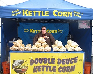 Neighbors | Zack Shively.The craft show for Fitch's choir included crafts of all kinds, including bath bombs, candles, blankets, glass decorations and sweets. The Double Deuce Kettle Corn station pictured sat in front of the Fitch high school.