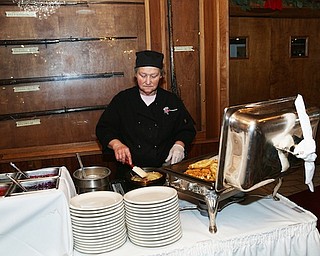 Chef preparing crepes, waffles and omelets