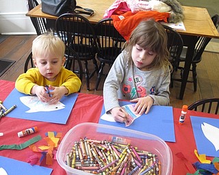 Neighbors | Zack Shively.The children at the Baby Brilliant program on Dec. 28 also did a craft where they made their own fish. The stories, songs and craft were all fish related at this week's program.