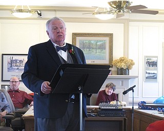 Neighbors | Zack Shively.Paul McQueen took on the role of William McKinley and read a speech he gave to 300 citizens of Poland on his front porch in Canton. In the speech, he thanked Poland and its residents.