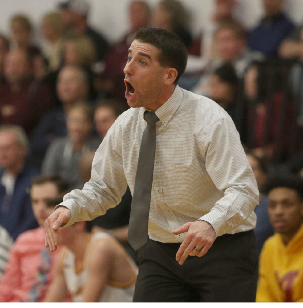             ROBERT  K. YOSAY | THE VINDICATOR..Boardmn at Cardinal Mooney ..Carey Palermo Mooney Coach