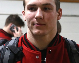 Canfield 182 pound wrestler David Crawford..(Nikos Frazier | The Vindicator)