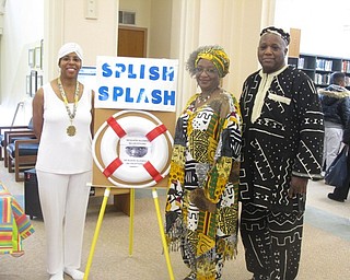 Neighbors | Zack Shively.The Main library in Youngstown had a series of events for Black History Month on Feb. 3. They had two presentations from speakers and a literary exploration. Pictured are the speakers, from left, Pearlette Wigley, Jocelyn Dabney and Robert Dabney.