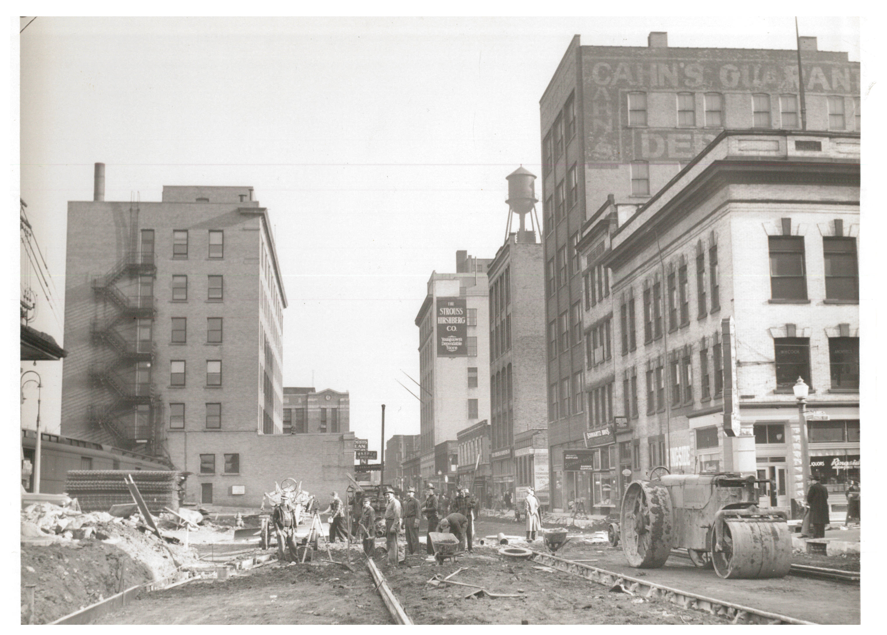 Commerce Street widening 1939