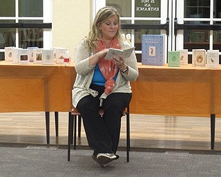 Neighbors | Zack Shively.Librarian Jennifer Kuczeck had a night centered around Beatrix Potter's "The Tale of Peter Rabbit" on Jan. 25. The event, titled "Show Me the Bunny" ran at the Poland library. To begin the program, she read the story to the children at the event.