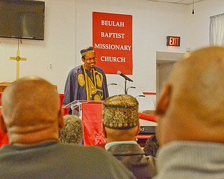 Scott Williams - The Vindicator - Rev. Henry McNeil from Elizabeth Missionary Baptist Church speaks on the fallout from the Civil Rights Movement of the 1960s, where we are now, and what we need to do in the future to ensure equality for all people of color. A Black History Month discussion on the Civil Rights Movement was held at Beulah Baptist Church on Sunday, February 25, 2018.