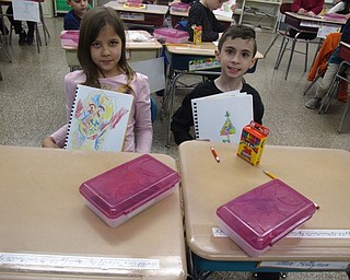 Neighbors | Zack Shively.The Good Neighbors program run by The Butler Institute of American Art taught the Dobbins Elementary students about abstract art on Feb. 23. Previous lessons focused on portraits, still life, seascapes, landscapes and genre paintings.