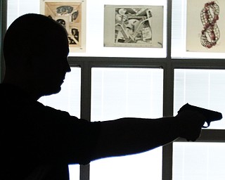 Residents gave input on a proposed resolution to arm staff in Columbiana schools during a public hearing tonight. 