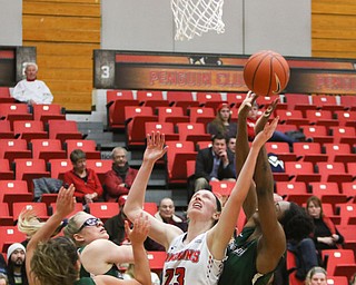  ROBERT K.YOSAY  | THE VINDICATOR..YSU Women went down to defeat against Binghamton 70-59  but not without a fight- The Penguins led by at least 10 at some point in the first half..-30-