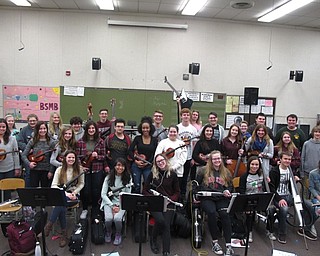 Neighbors | Zack Shively.The Boardman ochestra will combine their traditional sound with electric instruments for their annual Project Mayhem rock production on March 23 in the Boardman Performing Arts Center.
