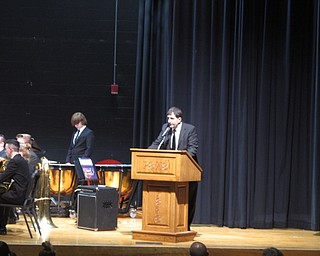 Neighbors | Zack Shively.The Poland Seminary High School symphonic bands and winter ensembles performed on Feb. 27 in the school's auditorium. Director Jeff Hvizdos began the concert with an emotional introduction.