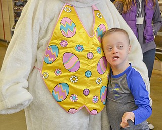 Seth Baker, age 8, was happy to see the Easter Bunny at Rulli Brothers in Boardman on March 18, 2018.  Seth attended with his mother Christine Baker, of Boardman.

Photo by Scott Williams - The Vindicator