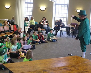 Neighbors | Zack Shively.The Poland library hosted the Leprechaun Lollapalooza program created by Kravitz Deli and the library on March 10. The program featured a number of events for children and families, such as the Fritz Coombs magic show.