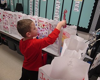 Neighbors | Zack Shively.Union Elementary students celebrated Valentine's Day on Feb. 14 with classroom parties. The students placed candies into each other's bags during the day.