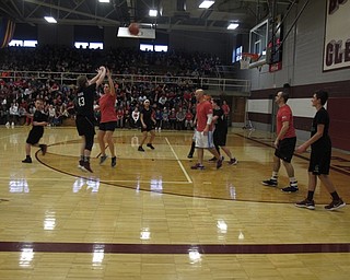 Neighbors | Zack Shively.The students on each of the teams in Glenwood Junior High School's basketball tournament paid to compete in the tournament. In addition to those funds, the school had a three point tournament, sold shirts and gave the students a dress down day to raise money for the American Heart Association.