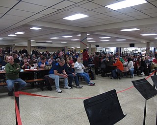 Neighbors | Zack Shively.The Fitch Band Spaghetti Dinner ran from noon to 7p.m. People throughout the community came and went during the event, which featured performances from the Austintown bands.