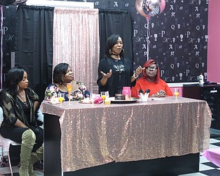 Neighbors | Zack Shively.The panelists at the empowerment brunch at B's Boutique spoke about creating a stronger community, collaborating and creating networks to help foster success. Pictured, Lauren McKenzie spoke about the necessity of reaching out and making professional connections.