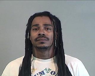 Rashod Brown, accused of starving dogs.
