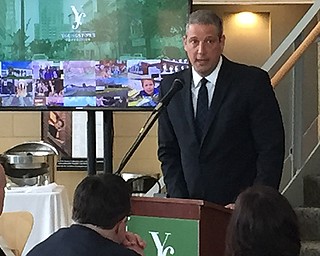 U.S. Rep. Tim Ryan speaks at Youngstown Foundation news conference. The foundation is increasing its support to nonprofits.
