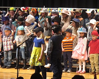 Neighbors | Zack Shively.Union Elementary School had their kindergarten concert on March 8 at Poland Seminary High School's auditorium. The students sang songs and had spoken word interludes between the songs.