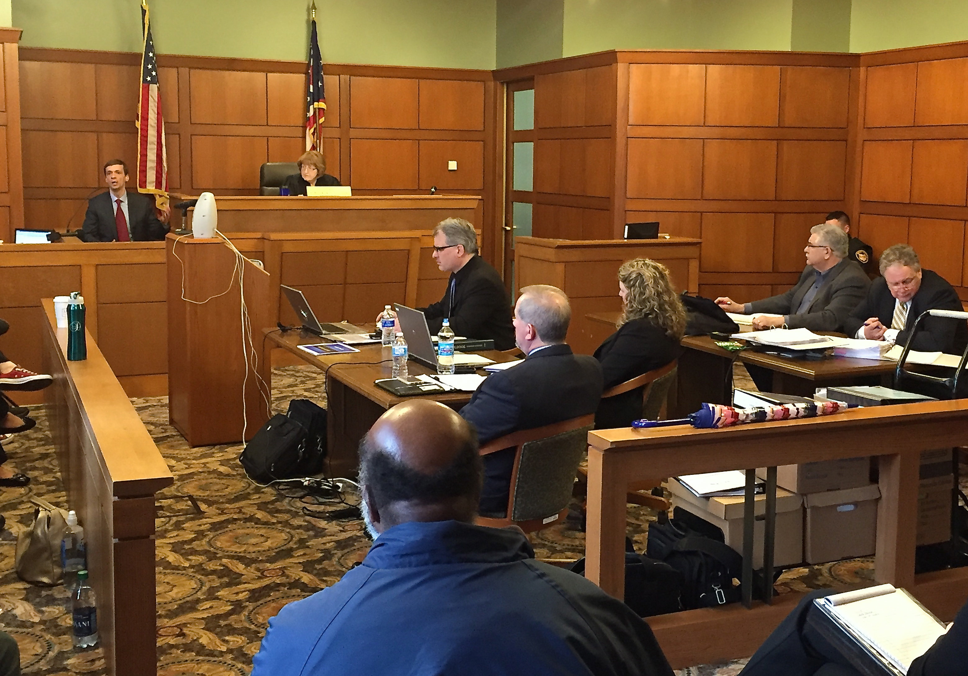 Deane Hassman, agent with the Youngstown office of the FBI, has taken the stand as the first witness in the former Niles mayor Ralph Infante corruption trial.