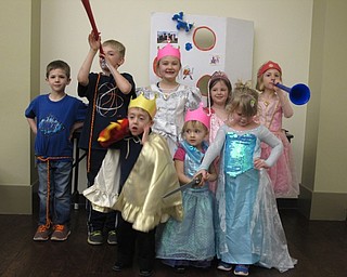 Neighbors | Zack Shively.Children attended the Boardman library's "It's a Royal Affair" program on April 12 dressed as princes and princesses. The program included stories and games with a medieval theme.