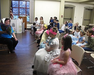 Neighbors | Zack Shively.Boardman librarian Karen Saunders organized the "It's a Royal Affair" program. She began the event with a story time. Pictured, she read “The Prince Won’t Go To Bed” by Dayle Ann Dodds.