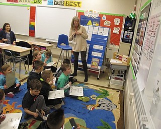 Neighbors | Zack Shively.The math night began with students doing their number corner activities that they do each morning. The number corner is a twenty minute math lesson that covers a variety of topics, such as pattern recognition.
