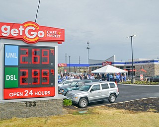 The grand-opening ceremony of the new GetGo gas station/cafe/market at 133 Boardman-Poland Road in Boardman on Thursday May 3, 2018.  

Photo by Scott Williams - The Vindicator