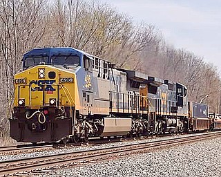 Area photographer Jeff Hartung captured this westbound CSX train passing through the Valley on Wednesday, May 2, 2018.  Just a few hours later, this same train would derail near Nappanee, Indiana, injuring the crew. While the derailment’s cause remains under investigation, CSX said Thursday in a statement “it appears that severe weather may have been a factor” in the derailment.