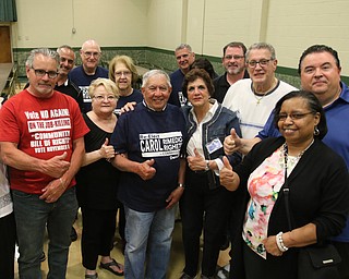  ROBERT K.YOSAY  | THE VINDICATOR..Carol Rimedio Righetti  and her family and friends celebrate her victory at St Lukes  banquet hall in boardma.....-30-