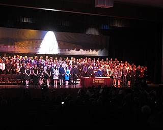 Neighbors | Zack Shively.Boardman High School inducted 92 new members to their National Honor Society. The ceremony took place at the Boardman Performing Arts Center on March 26.