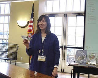 Neighbors | Zack Shively.Hayley McEwing led the "Crafternoon: Inspired by Birds" program at the Poland library on April 6. The program looked at birds and their singing abilities. At the end of the program, McEwing brought out a coloring activity and a paper craft for those in attendance of the program.